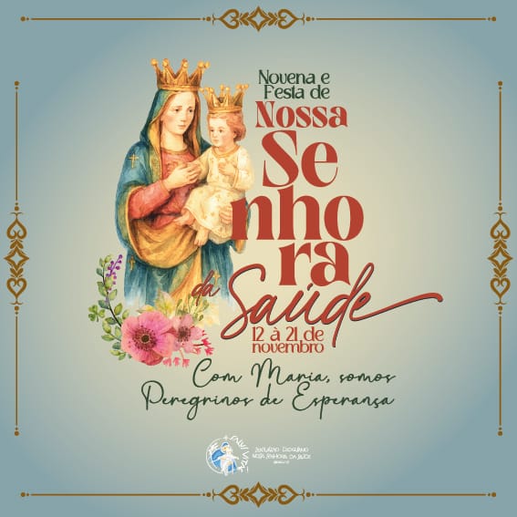 FESTA DE NOSSA SENHORA DA SAÚDE EM IBIRAÇU JÁ TEM DATA MARCADA E APRESENTA TEMA OFICIAL