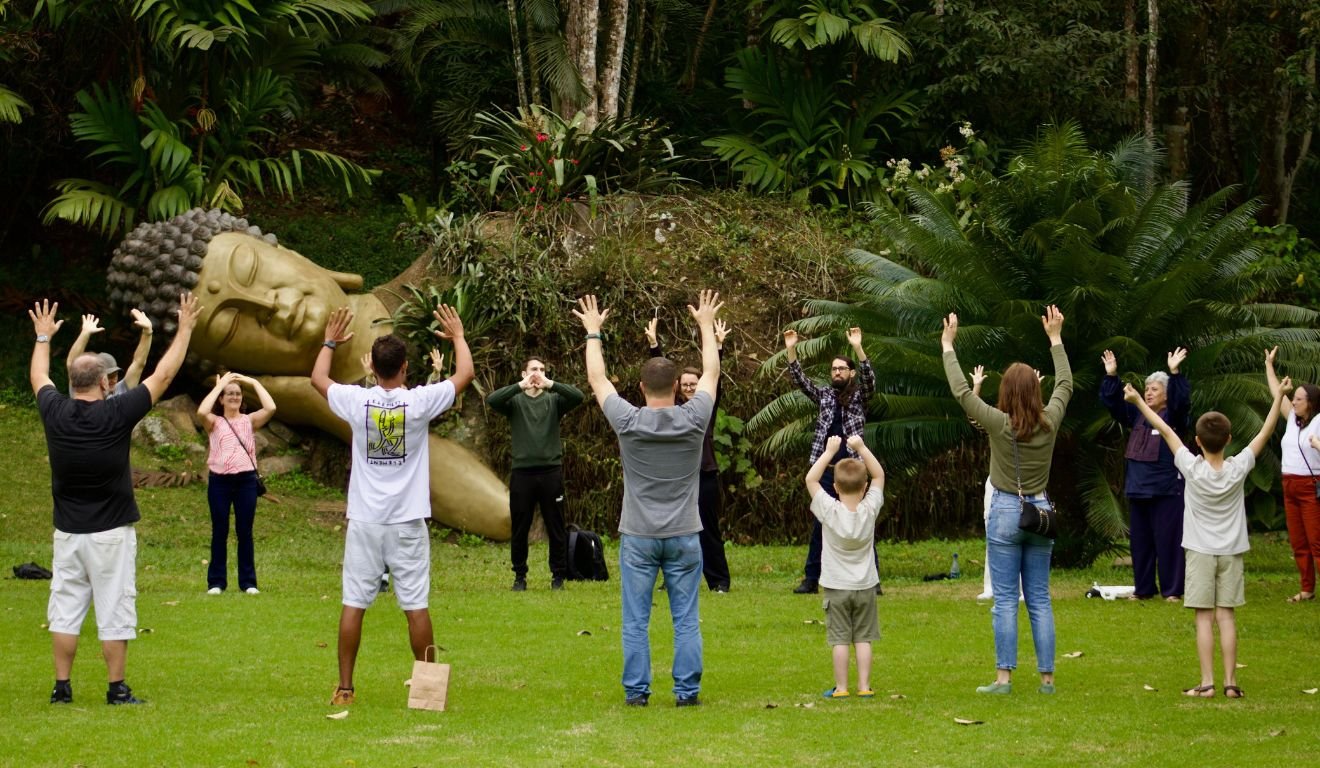 Mosteiro zen budista de Ibiraçu terá retiro com imersão na Mata Atlântica