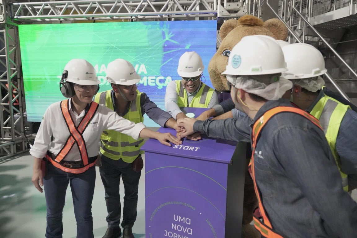 Suzano inaugura fábrica de papel higiênico em Aracruz e amplia polo industrial