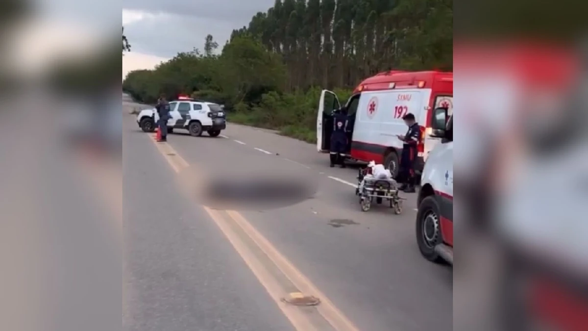 Homem morre em acidente de moto na ES 257 em Aracruz