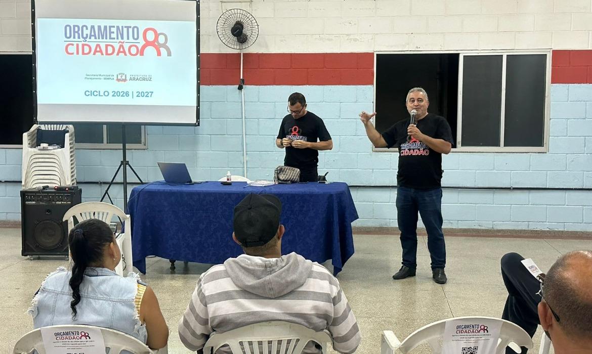 Orçamento Cidadão Municipal de Aracruz para 2026 e 2027