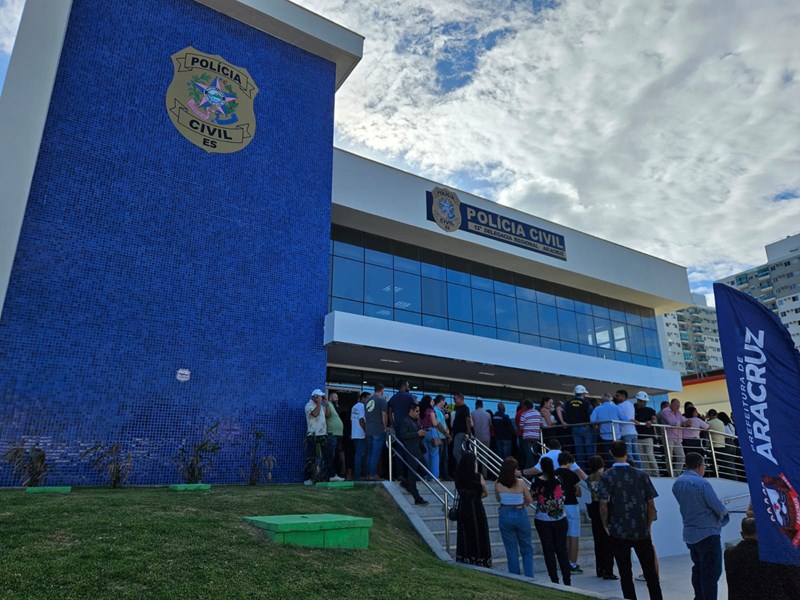Nova Delegacia Regional e Sala Marias em Aracruz são inauguradas em Aracruz
