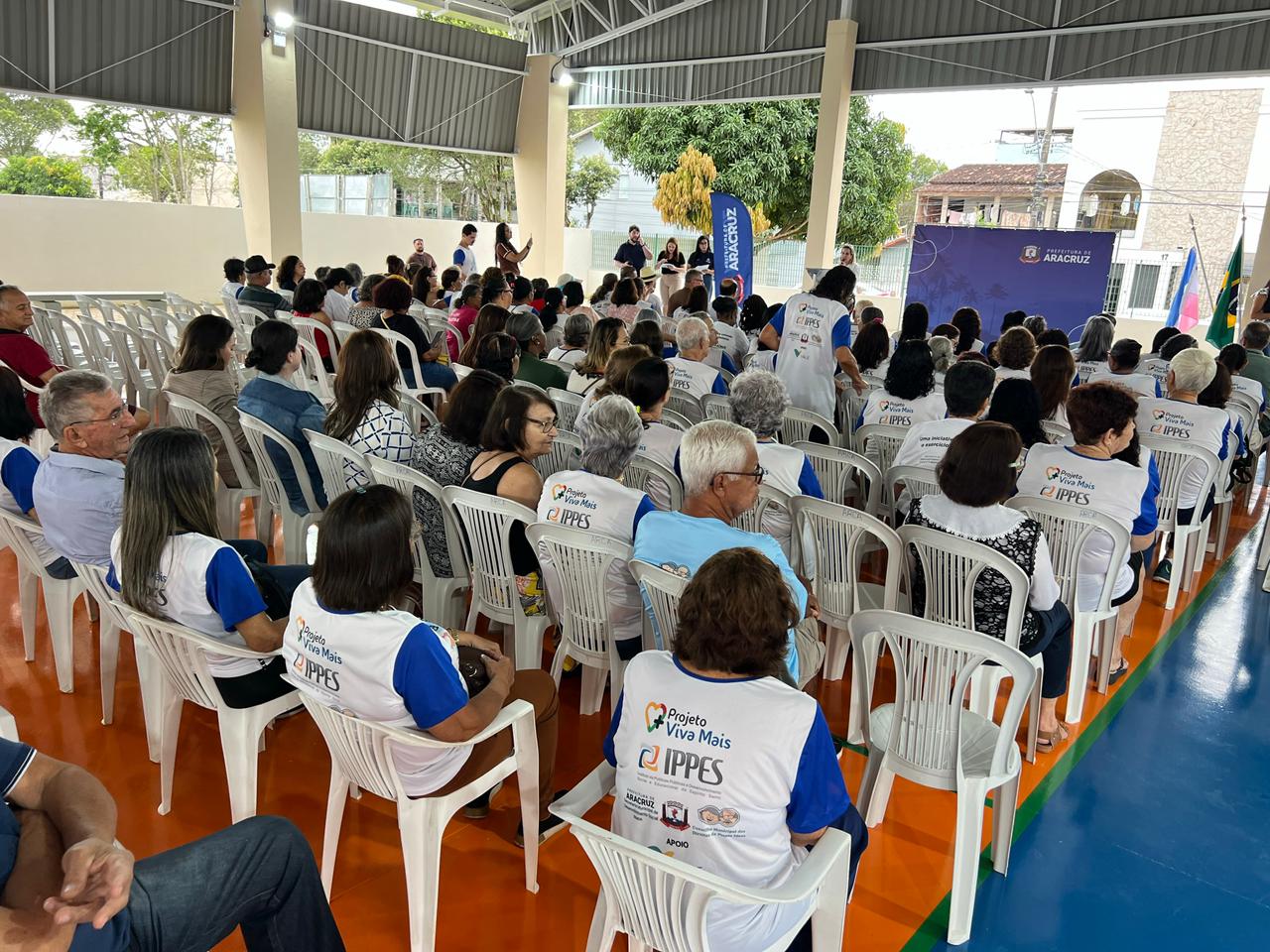 Obra de reforma e ampliação do Centro de Convivência dos Idosos é entregue à Terceira Idade aracruzense