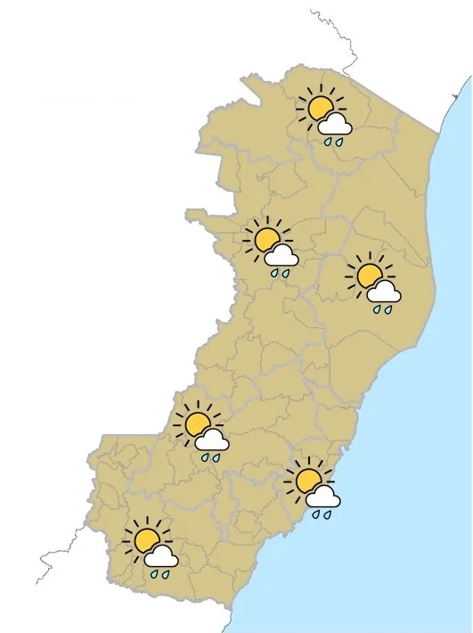 Inmet: não há novos alertas de temporais para o Espírito Santo