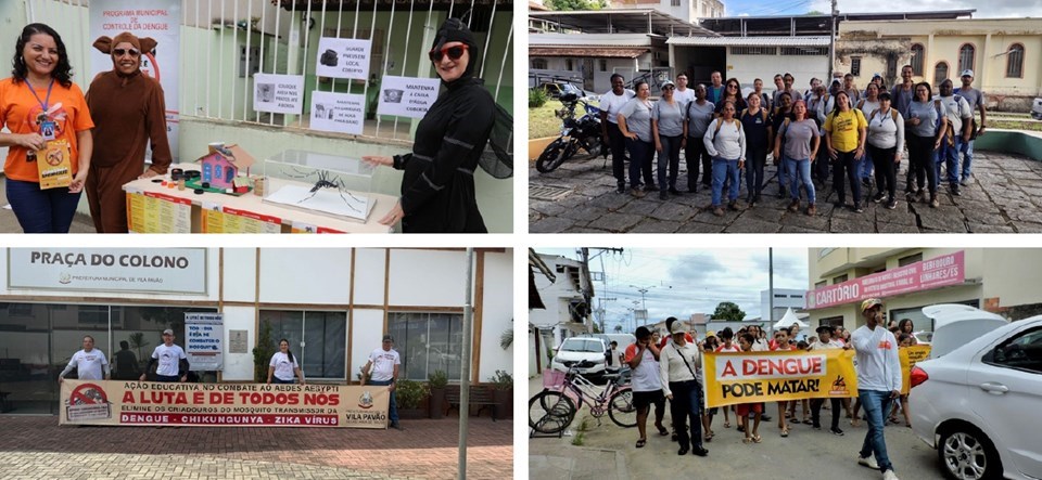 Atividades educativas marcam o Dia D de mobilização contra dengue e demais arboviroses