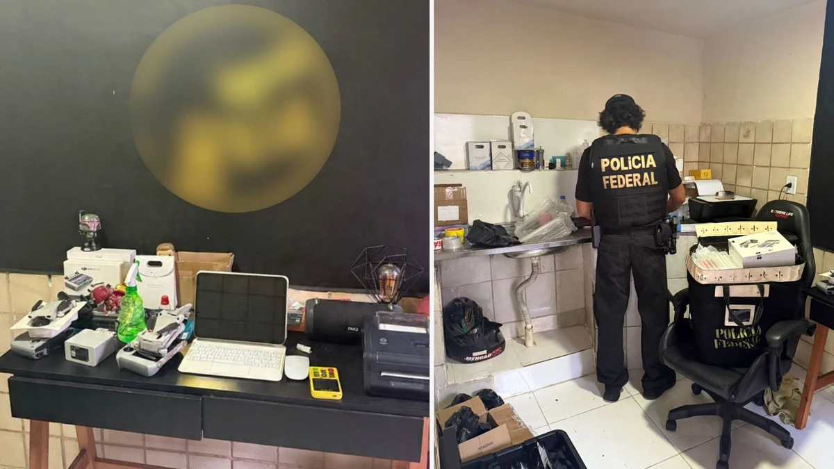 PF apreende celulares e outros eletrônicos importados ilegalmente no ES