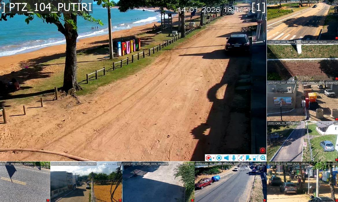 Câmeras de Videomonitoramento Aumentam a Segurança nas Praias de Aracruz