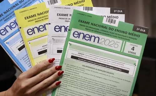 Notas do Enem 2025 já estão disponíveis na internet