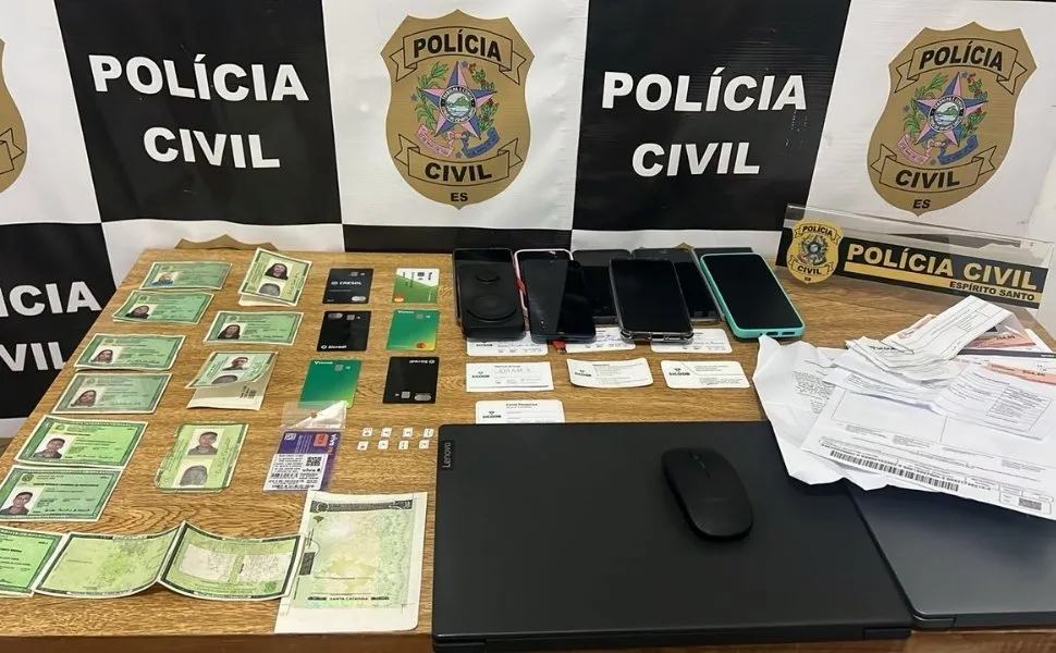Operação prende suspeito de aplicar golpes e fraudes bancárias no ES