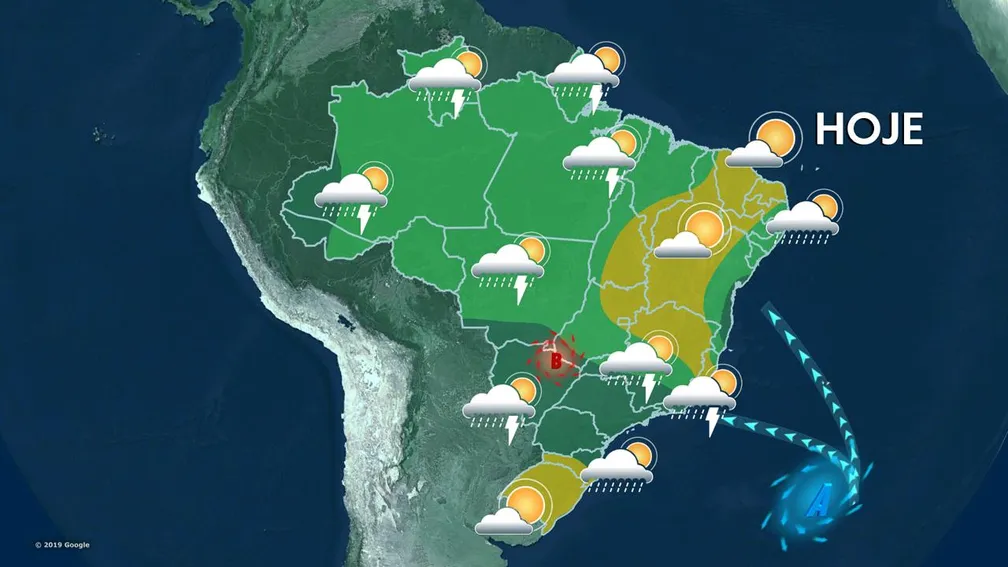 ES terá semana com sol, calor e pancadas de chuva; veja a previsão