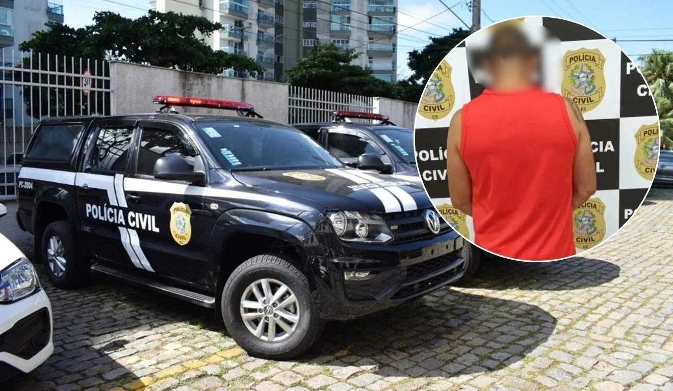Suspeito de abusar de crianças de 5 e 7 anos é preso em Aracruz