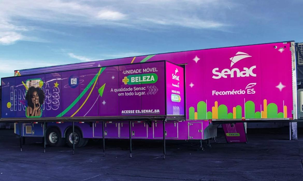 Cursos profissionalizantes: Aracruz abre quase 200 vagas gratuitas com unidade móvel do Senac