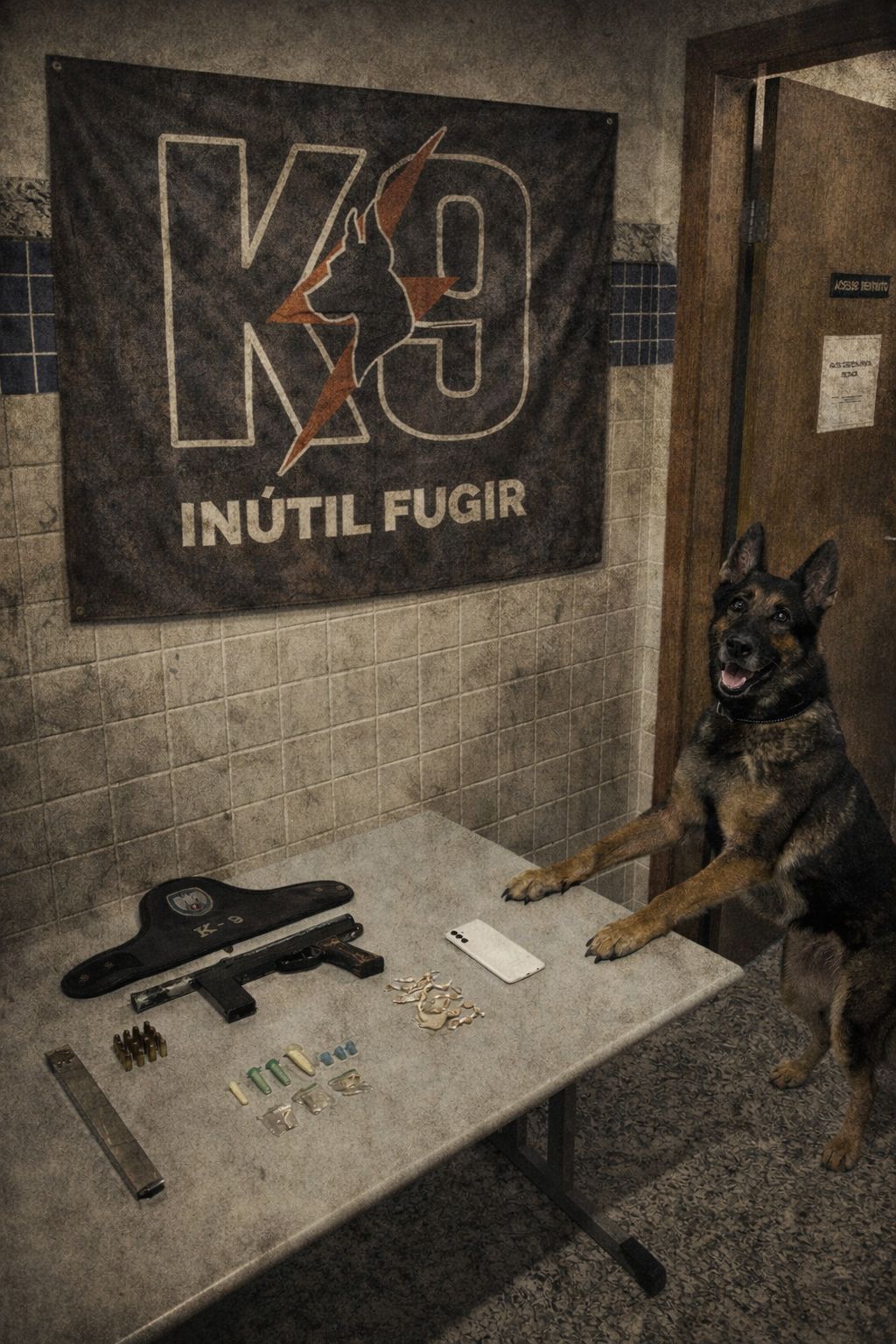 Polícia Militar apreende submetralhadora e drogas em Barra do Riacho