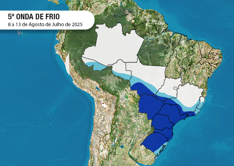 Chegada de frente fria vai mudar o tempo no ES neste domingo; veja previsão