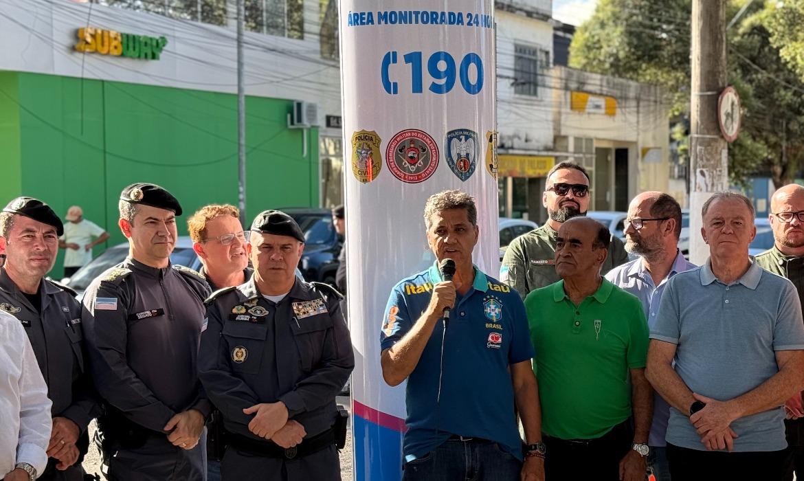Aracruz recebe totens com monitoramento e botão do usuário