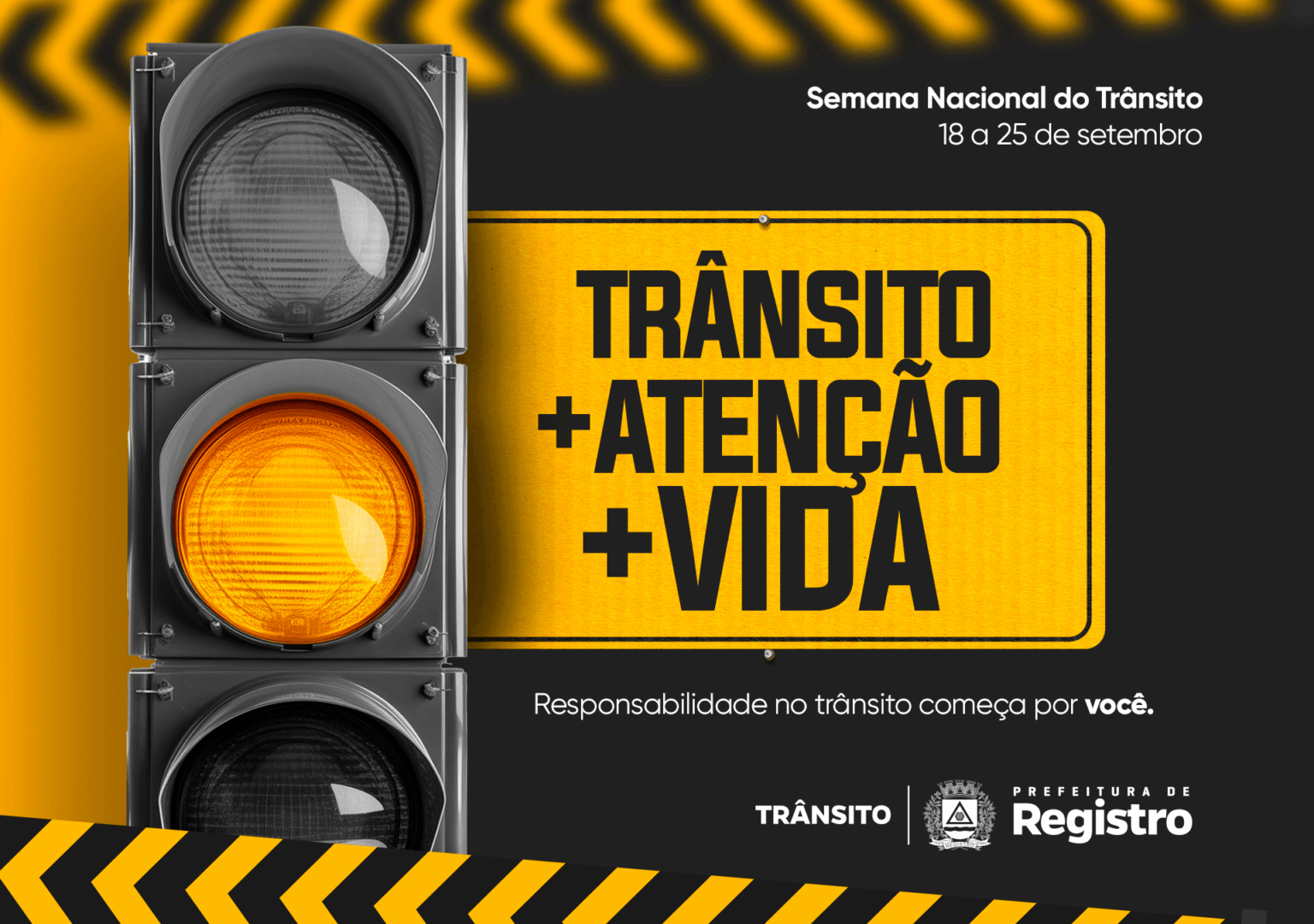 Setembro Amarelo: Prefeitura de Aracruz reforça alerta para a preservação da vida também no trânsito