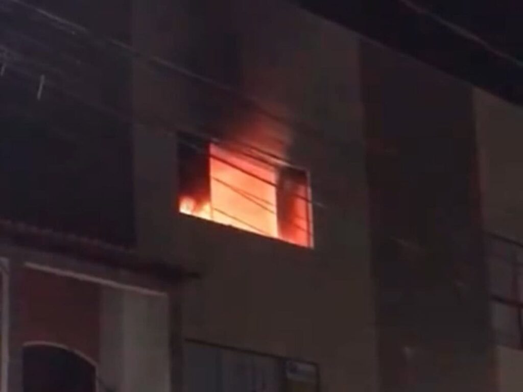 Incêndio atinge apartamento em Aracruz e mobiliza Corpo de Bombeiros